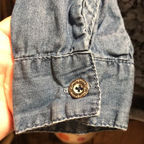 CHIQLE DENIM ARCHITECT LONG SLEEVE TEE SHIRT - Picture 10 of 16